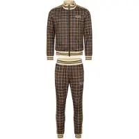 Lonsdale Hommes, Vestes de survêtement, Hedley (XL), Orange, Marron, Multicolore, XL