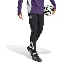 Adidas Pantalon de sport 'Manchester United Tiro 25 Competition' violet / noir / blanc