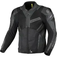 Macna Galvic Blouson de moto perforé en cuir/textile