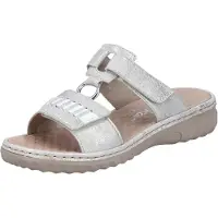 Rieker Mule argent / blanc
