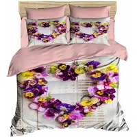 L'essentiel Maison , 186, ensemble housse de couette king size (FR), 100 % POLYESTER MICROSATIN, blanc, 240 x 220 cm