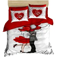 L'essentiel Maison , 154, ensemble housse de couette king size (FR), 100 % POLYESTER MICROSATIN, blanc, 240 x 220 cm