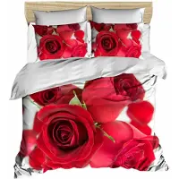 L'essentiel Maison , 192, King-Size-Bettbezug-Set (FR), 100 % POLYESTER-MICROSATIN, Rot, 240 x 220 cm