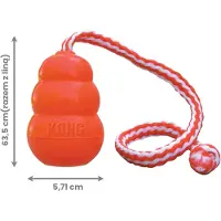 Kong - Aqua avec corde - M