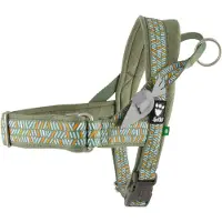 Hurtta Razzle-dazzle Harnais norvégien, Couleur:vert, Taille:55-65cm
