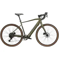 KROSS Esker Hybrid 2.0 700 Microshift Advent M6205 2023 Gravel Electric Bike Argenté M / 350Wh