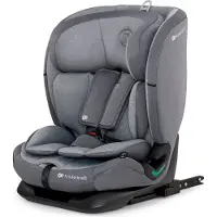 Kinderkraft ONETO3 i-Size Siège enfant 76-150 cm - ISOFIX & TOP TETHER - Appuie-tête 3 couches - Fonction RECLINING - de 15 mois à 12 ans - Gris