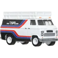 Hot Wheels Premium Team Transport #78 - DMC DeLorean + Rally Hauler - Neuf &JBM35, Ensemble de véhicules, 3 année(s), métal,