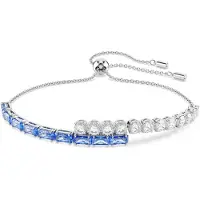 Swarovski Bracelet 'Matrix' bleu / argent