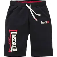 Lonsdale Sidemouth Sweat Shorts Noir 2XL Homme