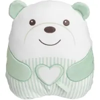 Chicco Ours en peluche tout doux - - Vert - Dès la naissance