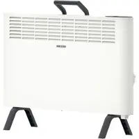 Stiebel Eltron Chauffage électrique à économie d'énergie, autonome CNS 2000 Plus LCD move, 2 kW pour environ 25 m²., Radiateur, Blanc