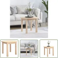 The Living Store Table basse Ø 55x45 cm pin massif