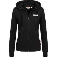 Lonsdale Calder Vale Full Zip Sweatshirt Noir M Femme