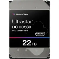 Western Digital Disque dur serveur Ultrastar DC HC580 WUH722422ALE6L4 (22 To ; 3,5 pouces ; SATA III)