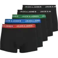 Jack & Jones Boxers 'Chuey' bleu ciel / jade / noir / blanc