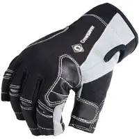 Crewsaver Schwarze Kurzfingerhandschuhe, Noir, (XS)