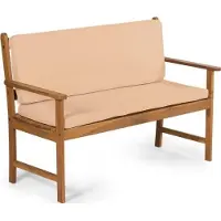 Fieldmann FDZN 9021 Housse de banc FDZN 4013, crème, 100% polyester, épaisseur 3 cm, poids 180gr/m2, imperméable