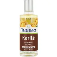Natessance Huile de Karité Nourrissante Visage Corps Cheveux 100 ml Huile