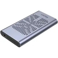 UNITEK S1206A storage drive enclosure SSD enclosure Black, Grey M.2