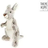Van Manen Veenendaal Take Me Home kangourou peluche 31cm debout 0m+