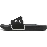 Puma Hommes, Chaussons, 384140 01, Noir, Blanc, (39)