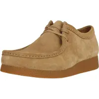 Clarks pour homme. 26172821 WallabeeEVO chaussures en cuir marron (39), 1 à 3 cm, Lacets, Casuel