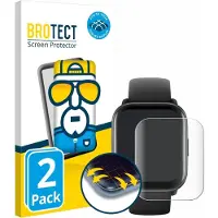 BROTECT Full-Cover Protection, Film de protection pour smartwatch, Transparent