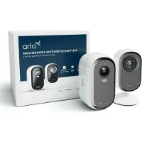 Arlo Essential 2K Outdoor Camera + HD Wireless Video Doorbell