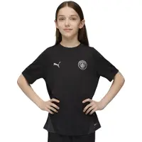 Puma MCFC Training Jersey Jr - noir, Taille:152