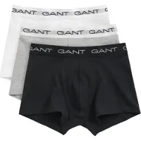 Gant Boxers trunk Lot de 3 Blanche Noir Gris Blanc taille S