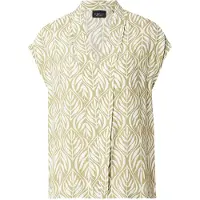 s.Oliver Chemisier olive / blanc