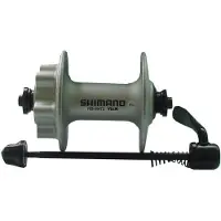Shimano Hbm475 6b Dsic Front Hub Argenté 36H / 100 mm