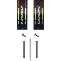 Look (12 Kit) Kit de lames de tension à pédale Keo Blade Power, lames de rétention réglables