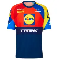 Santini Lidl-trek 2025 Short Sleeve T-shirt Multicolore XS