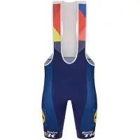 Santini Replica Lidl-trek 2025 Bib Shorts Bleu XS Homme