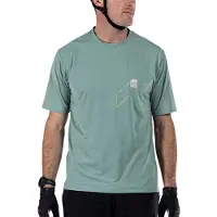 Leatt Mtb Trail 1.0 X-flow Short Sleeve T-shirt Vert S Homme