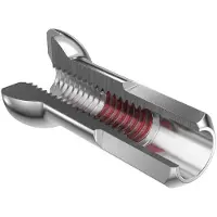 Dt Swiss Pro Head Pro Lock Nickel Plated Bike Nipples 100 Units Argenté 2.34 x 14 mm