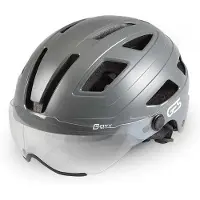 Ges City Shield Casque de ville Gris M Gris M