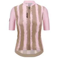 Santini Maillot à Manches Courtes Bambu