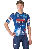 Castelli Competizione 3 Soudal Quick-step 2025 Short Sleeve Jersey Bleu XS Homme