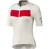 Adidas Tempo Heritage Short Sleeve Jersey Blanc S Femme