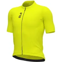 ALÉ Pragma Color Block Short Sleeve Jersey Jaune S Homme