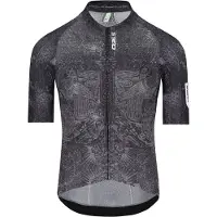 Q36.5 Gregarius Pro Damask Short Sleeve Jersey Gris M Homme