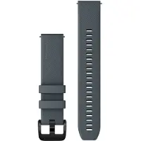 Garmin Quick Release 20 Mm Silicone Strap Argenté