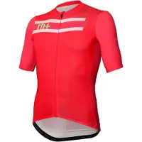 RH+ Pacer Short Sleeve Jersey Rouge S Homme