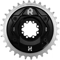 Rimpact Chain Damper Sram 8-bolt T-type Chainring Argenté 36t