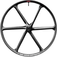 Bike Ahead Biturbo Rsx 29´´ Lefty Ocho Disc Tubeless Mtb Front Wheel Argenté
