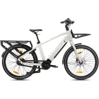 Monty Cargo V6 Strada 1e 26`` Alfine Internal 2025 Electric Bike Blanc One Size / 540Wh