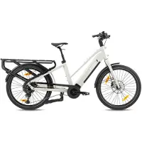 Monty Cargo V8 1e 26`` Deore M5130 2025 Electric Bike Blanc One Size / 540Wh